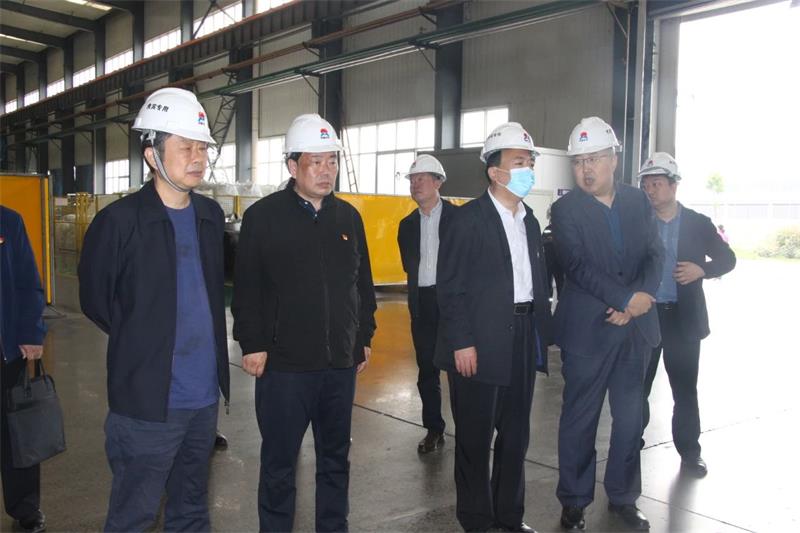 國家糧食和物資儲備局河南局分黨組副書記、副局長李強(qiáng)一行蒞臨公司調(diào)研