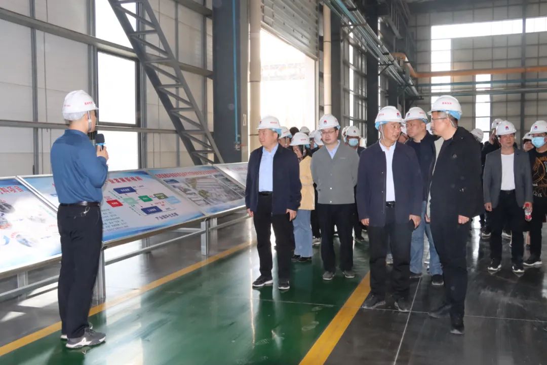 回郭鎮(zhèn)觀摩團一行到明泰鋁業(yè)觀摩指導